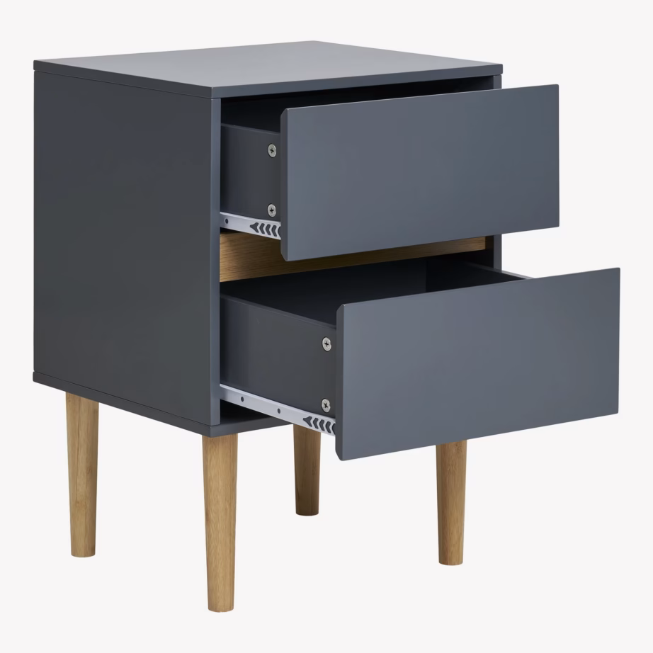 Tumehall MDF abilaud Bisley 2 sahtliga, 40x35x55 cm - 4