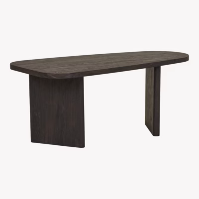 Tumepruun MDF diivanilaud 50x100x41 cm Melo