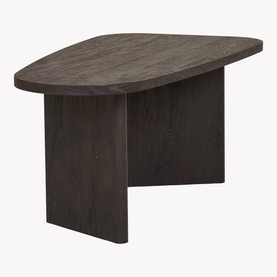 Tumepruun MDF diivanilaud 50x100x41 cm Melo - 7