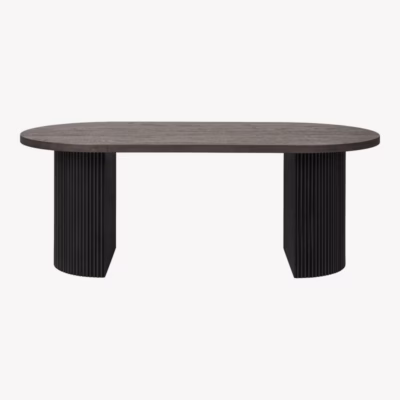 Tumepruun MDF diivanilaud 60x120 cm Boavista