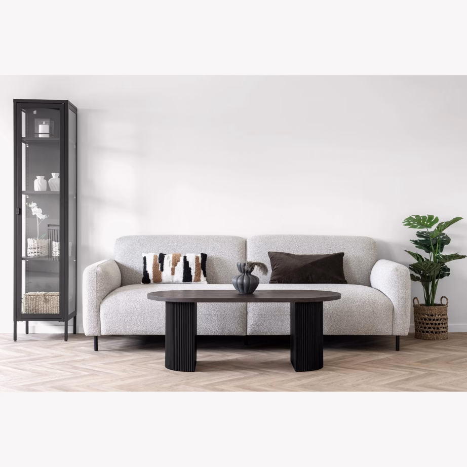 Tumepruun MDF diivanilaud 60×120 cm Boavista - 2