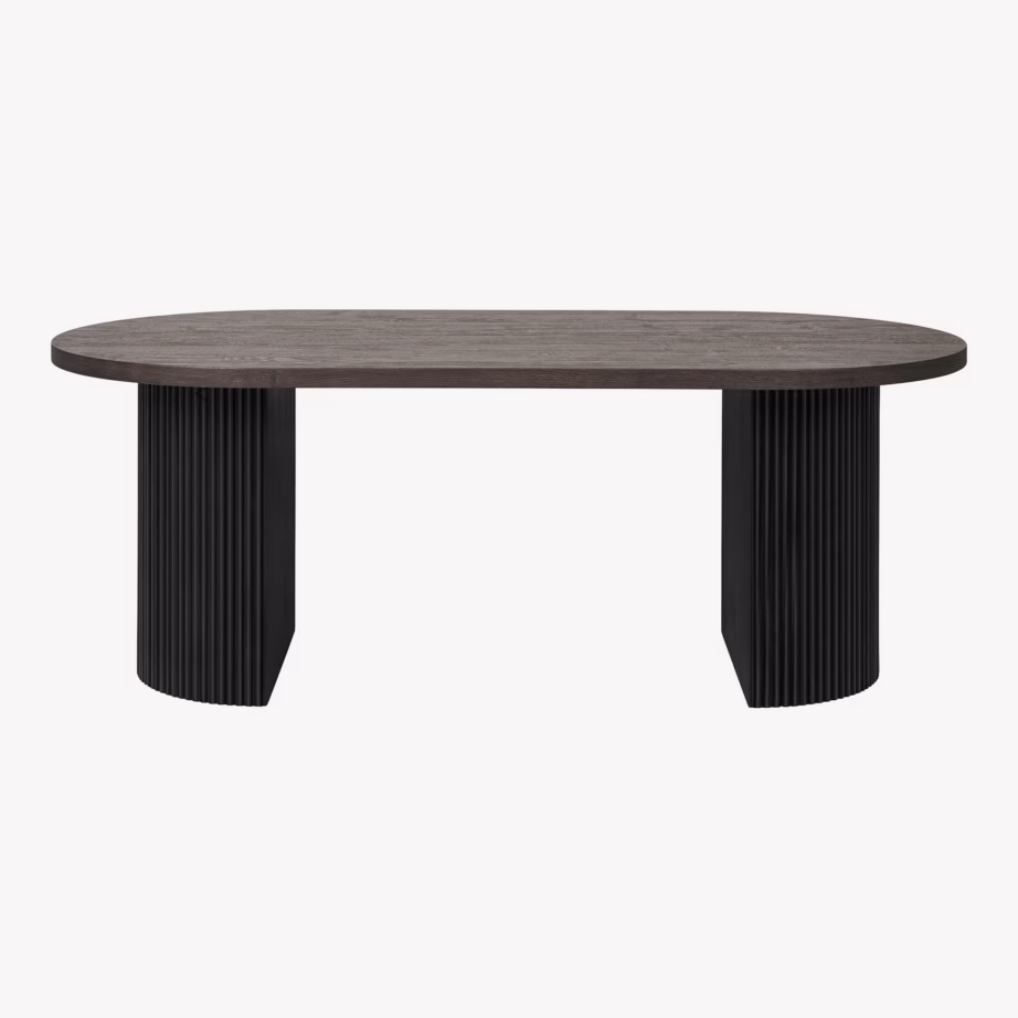 Tumepruun MDF diivanilaud 60×120 cm Boavista - 7