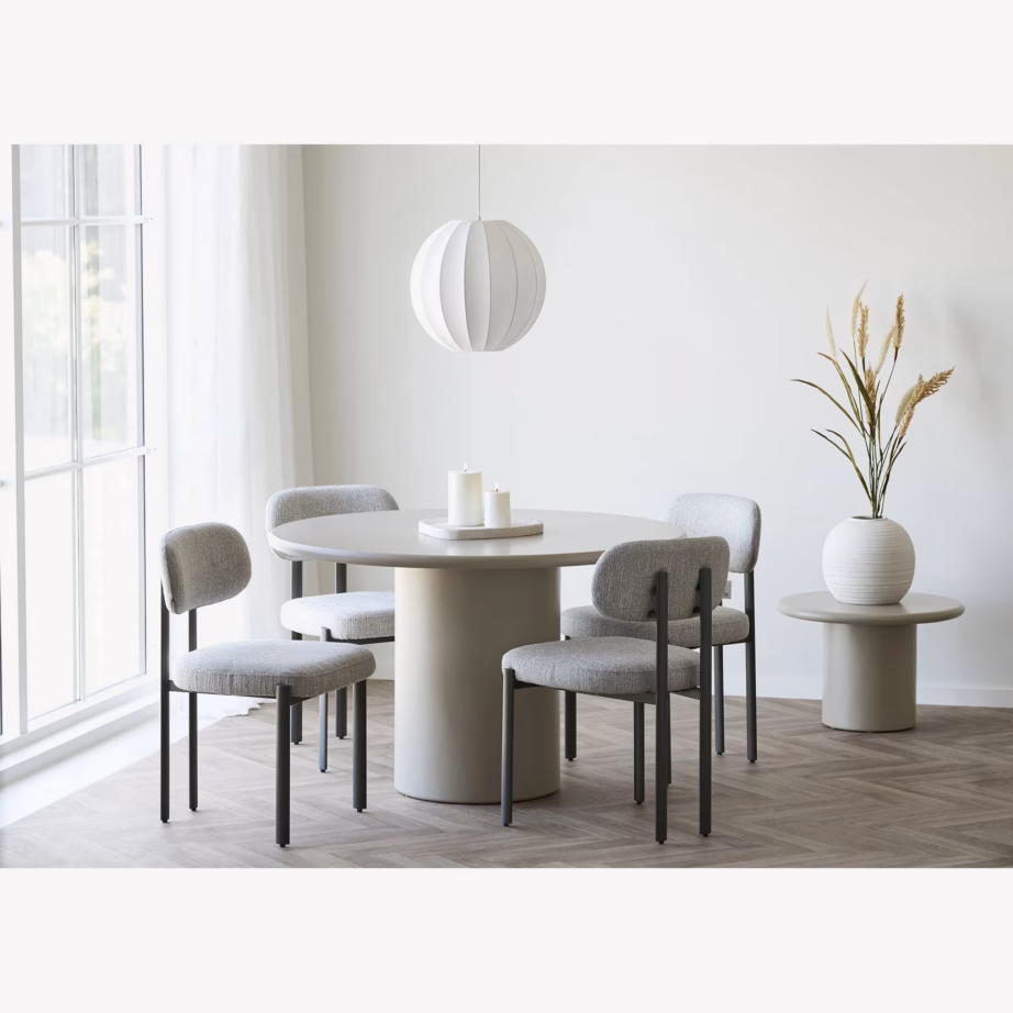 Valge rippvalgusti Coventry, ø 40 cm, 120 cm kangasjuhe - 2