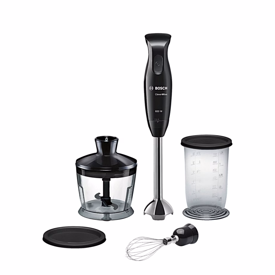 Bosch CleverMixx MSM2650B saumikser, hakkija ja vispliga, 600 W, must - 4