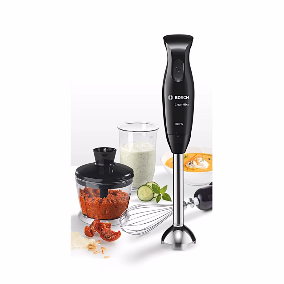 Bosch CleverMixx MSM2650B saumikser, hakkija ja vispliga, 600 W, must - 5