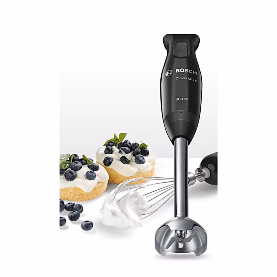 Bosch CleverMixx MSM2650B saumikser, hakkija ja vispliga, 600 W, must - 9