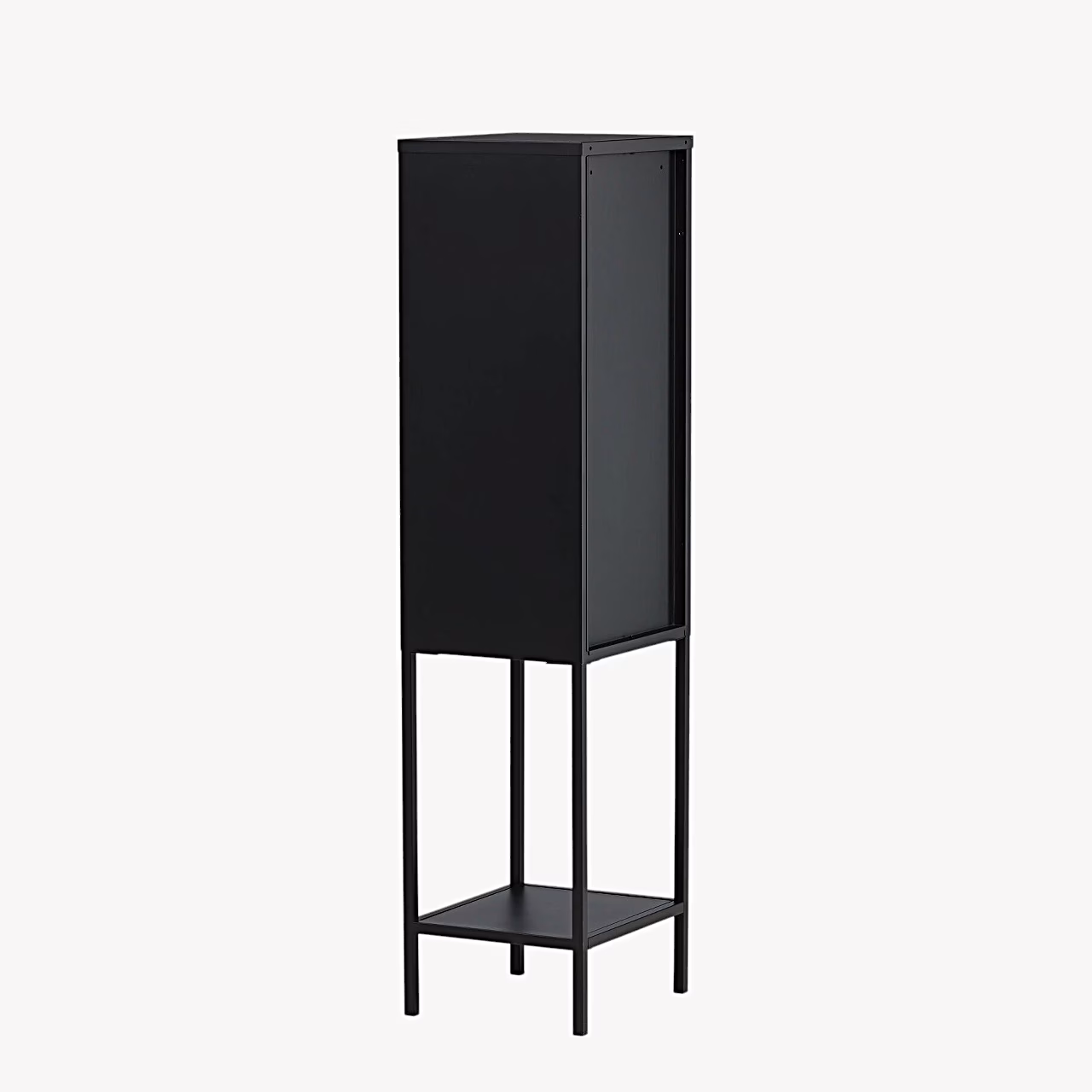 Misha must metallist vitriinkapp klaasuksega 150 cm - 25358-208