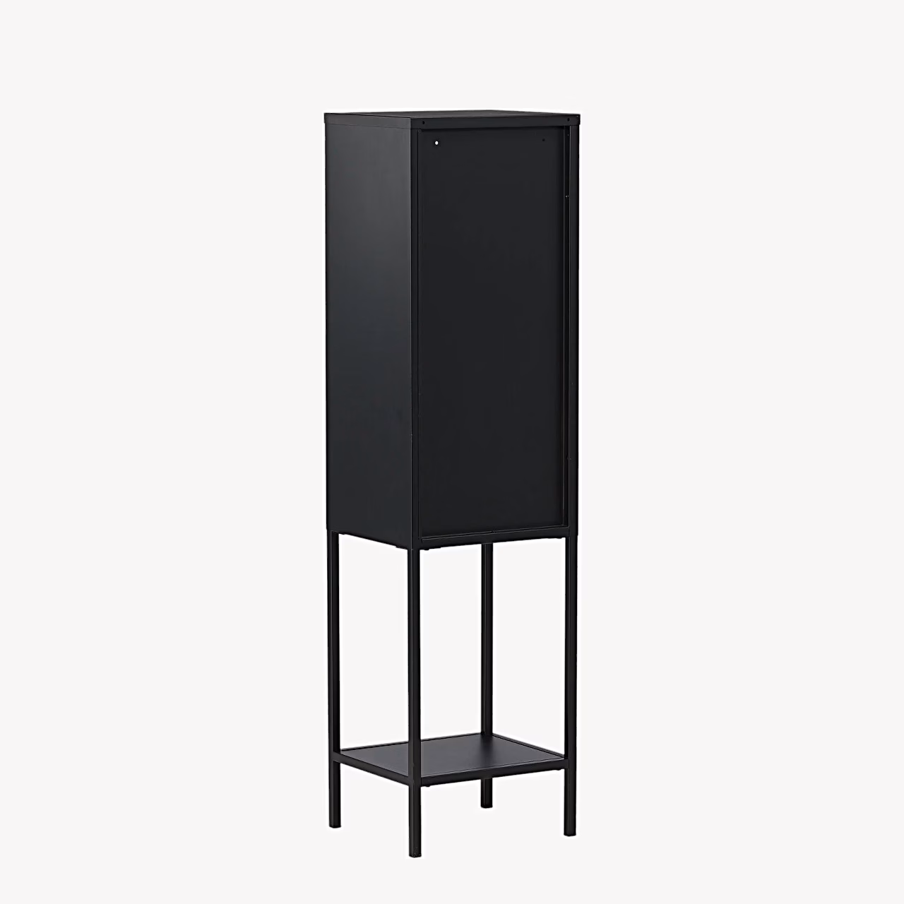 Misha must metallist vitriinkapp klaasuksega 150 cm - 25358-208