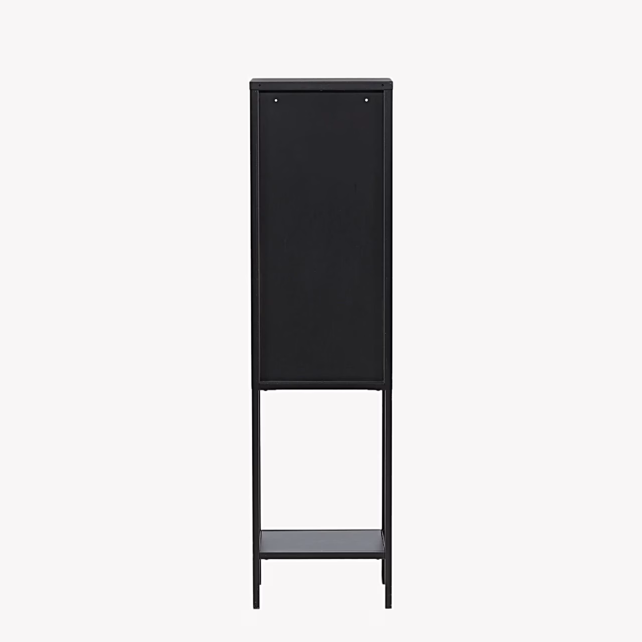 Misha must metallist vitriinkapp klaasuksega 150 cm - 25358-208