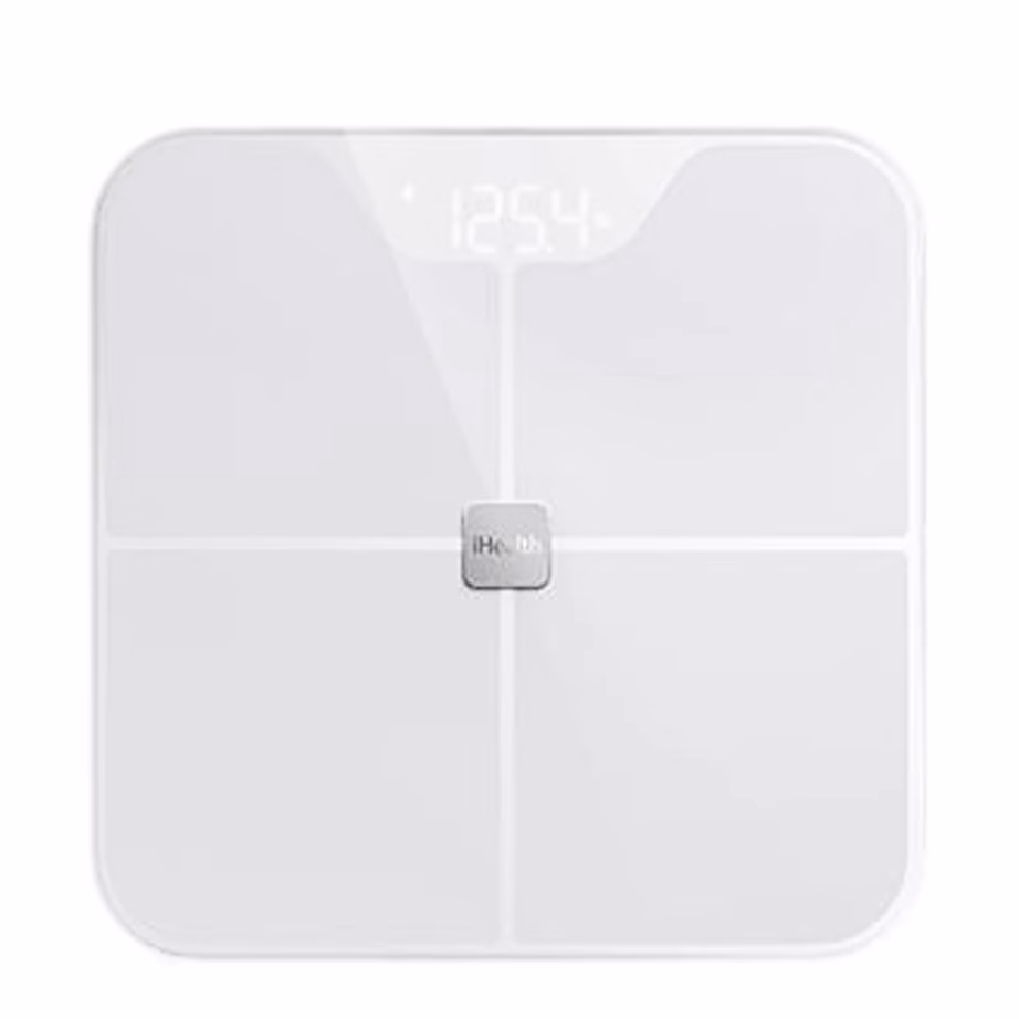 Kehakoostise analüüsiga vannitoakaal iHealth Fit HS2S, Bluetooth 4.0 - 3