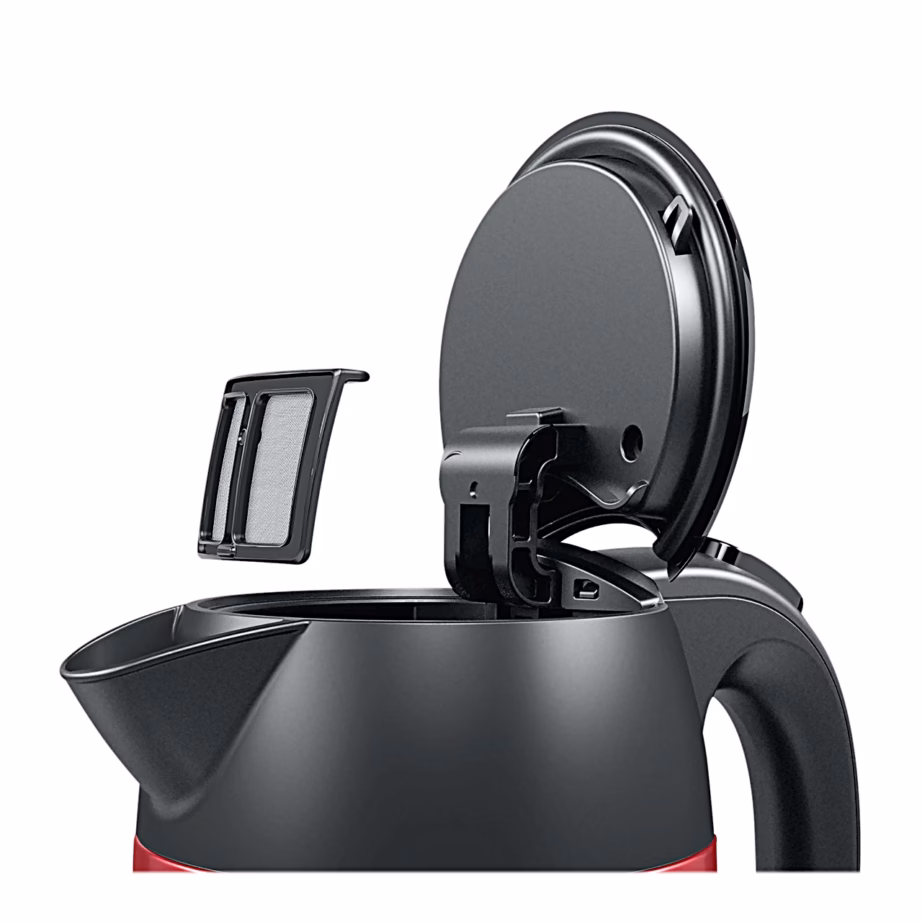 Roostevabast terasest veekeetja Bosch DesignLine TWK3P424, sügavpunane, 1,7 l - 10