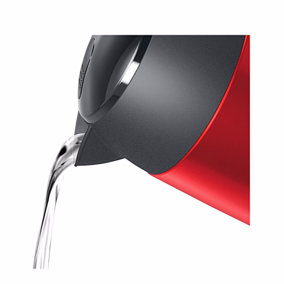 Roostevabast terasest veekeetja Bosch DesignLine TWK3P424, sügavpunane, 1,7 l - 12