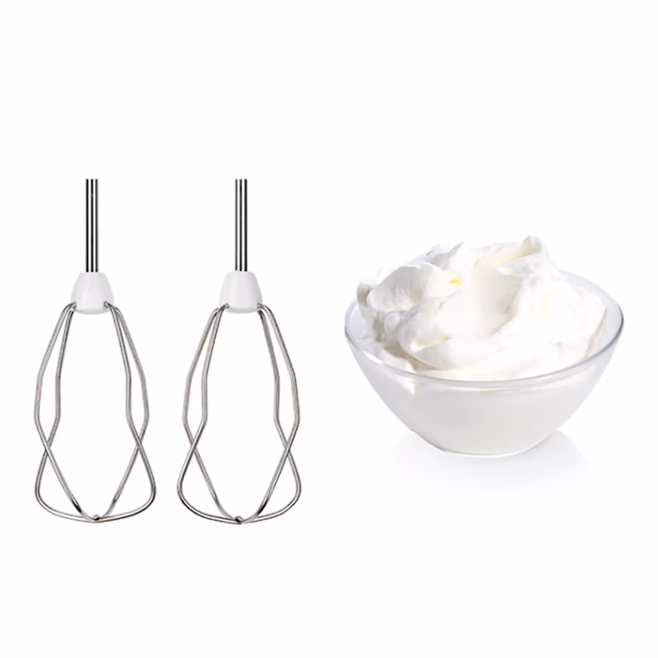 Pöörleva kausiga käsimikser Bosch CleverMixx MFQ2600G, 375 W, 3 l, valge - 3