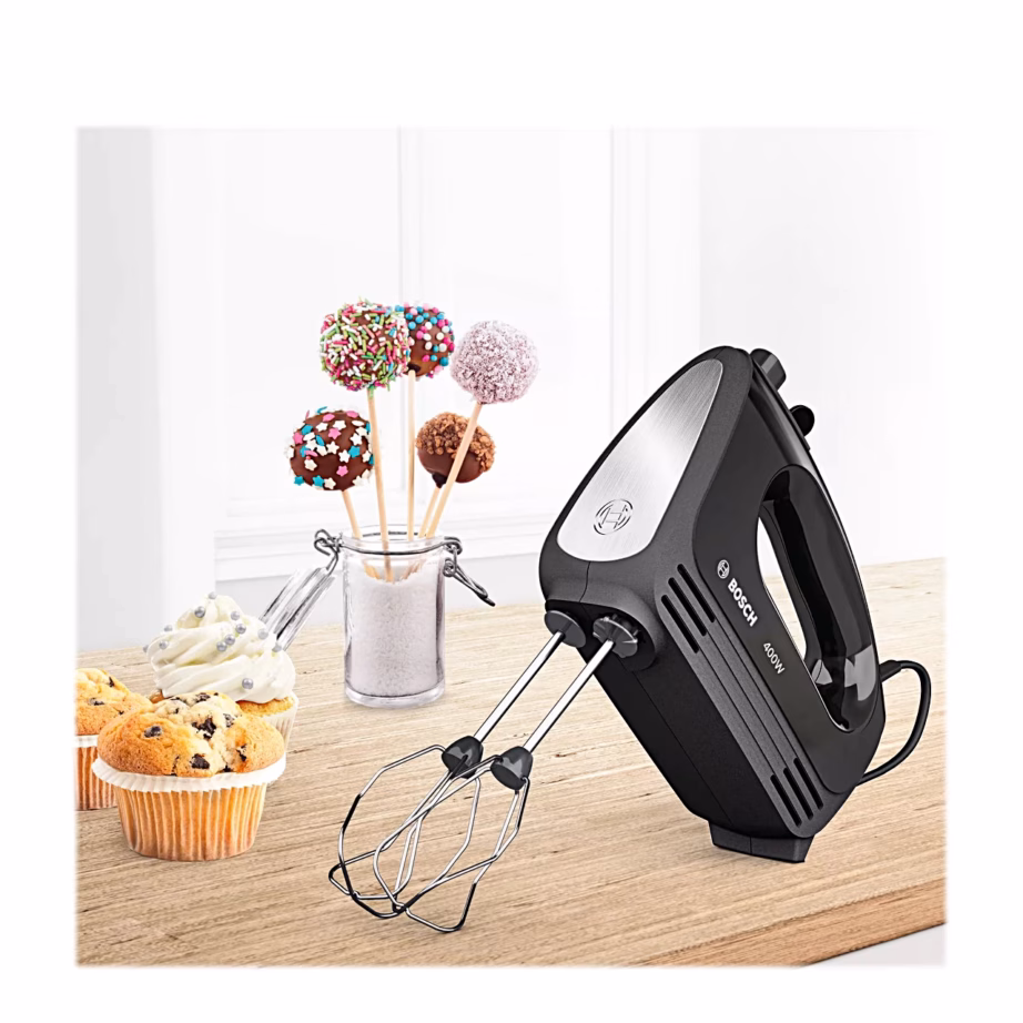Käsimikser Bosch MFQ2420B CleverMixx, 400 W, 4 kiirust, must - 5