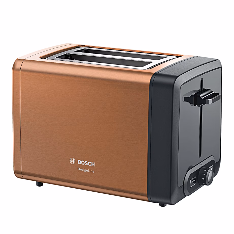 Röster integreeritud kuklirestiga Bosch DesignLine TAT4P429, vask ja must - 8
