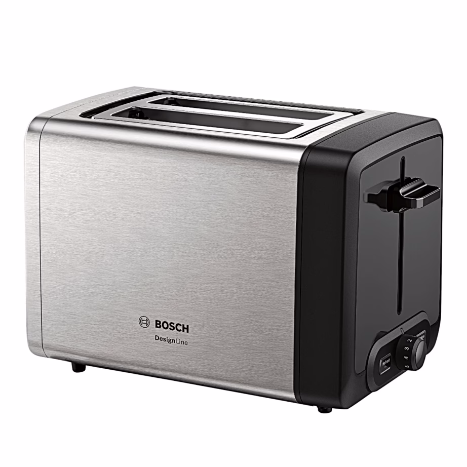 Röster Bosch DesignLine TAT4P420, roostevaba teras ja must - 5