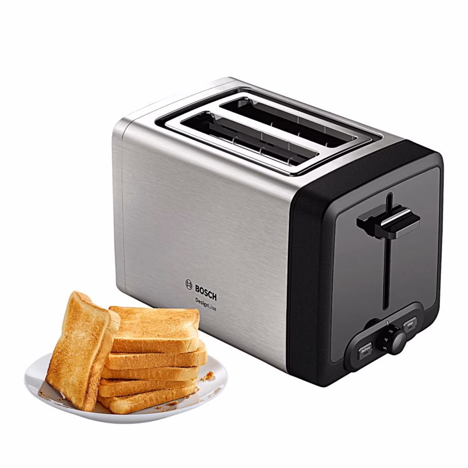 Röster Bosch DesignLine TAT4P420, roostevaba teras ja must - 11