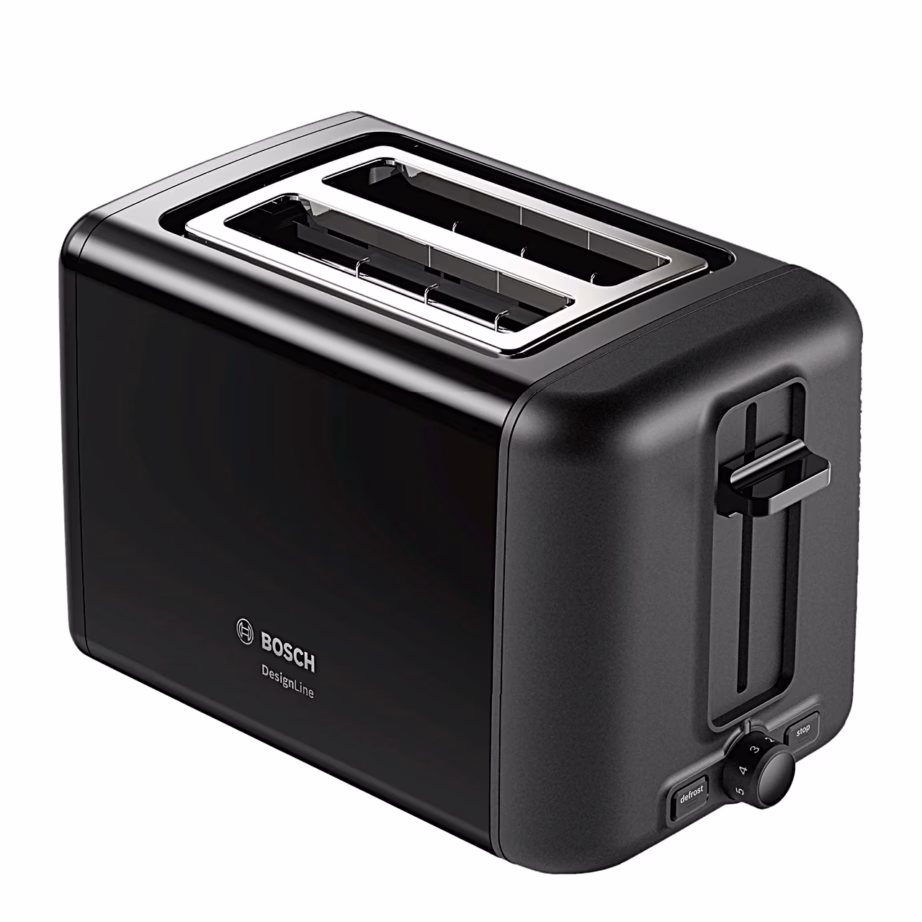 Röster integreeritud kuklirestiga Bosch DesignLine TAT3P423, must - 6