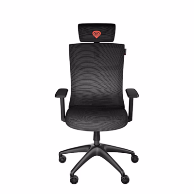 Ergonoomiline kontoritool Genesis Astat 200 G2, reguleeritava ExoBase nimmetoega, must