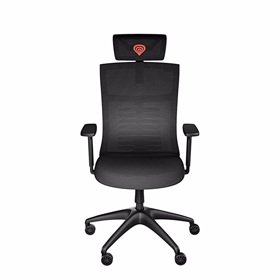 Ergonoomiline kontoritool Genesis Astat 200 G2, reguleeritava ExoBase nimmetoega, must - 14
