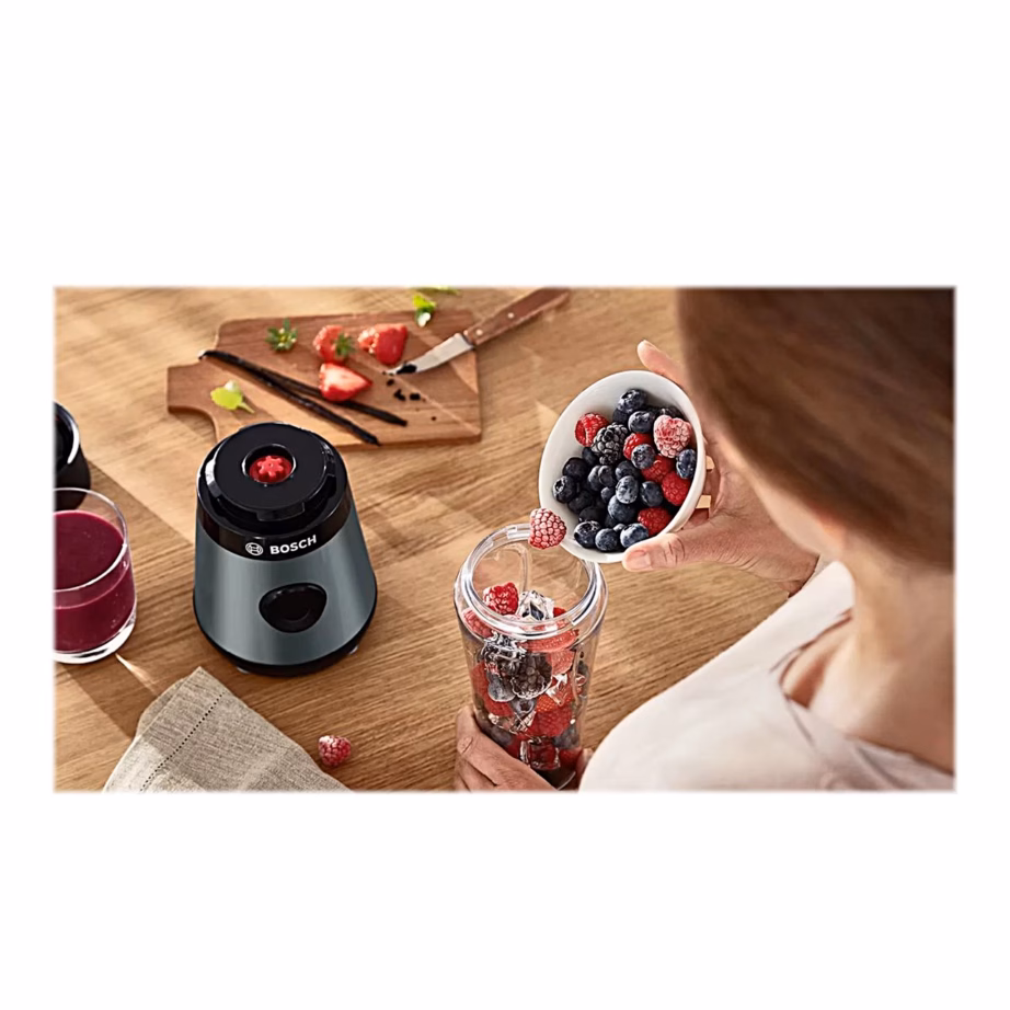 Smuutiblender Bosch MMB2111S VitaPower ToGo, 0,6 l joogipudeliga - 14