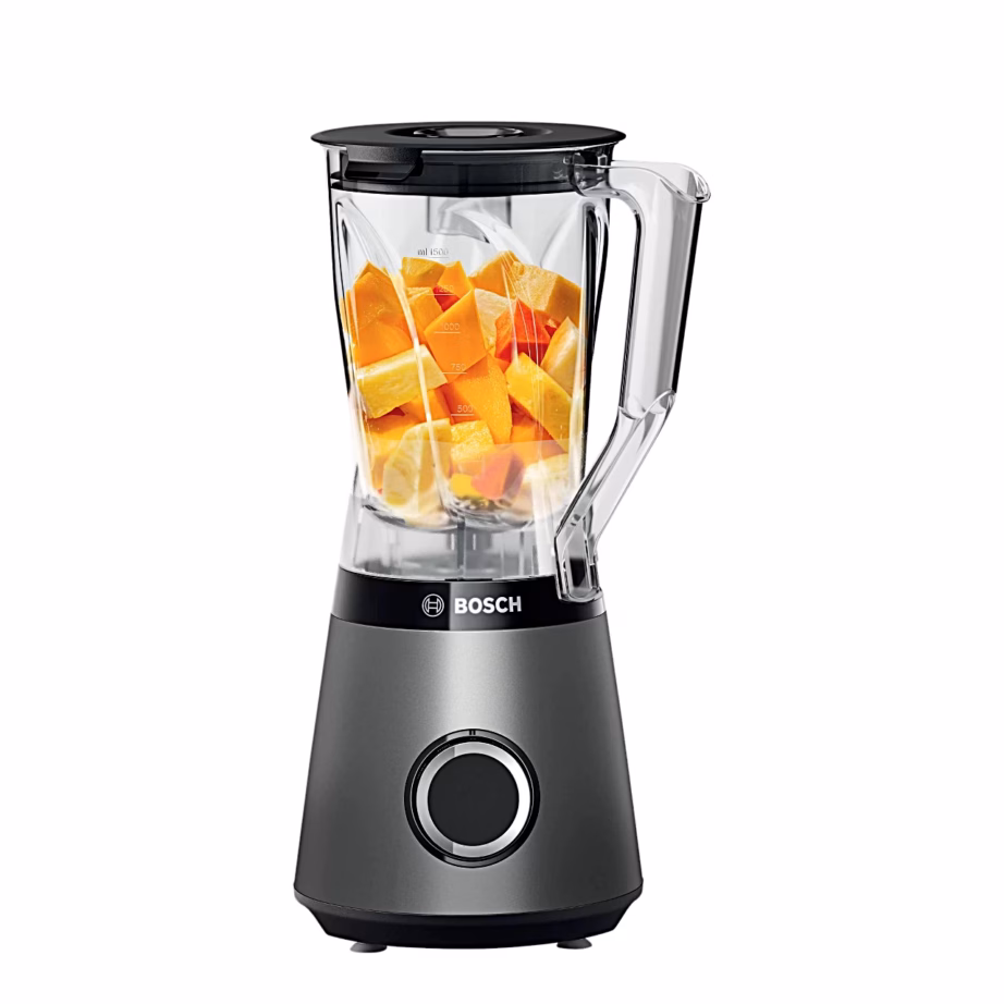 Jääd taluva Tritan-kannuga blender Bosch MMB6141S VitaPower Series 4, 1 200 W, 1,5 l, hõbedane - 5