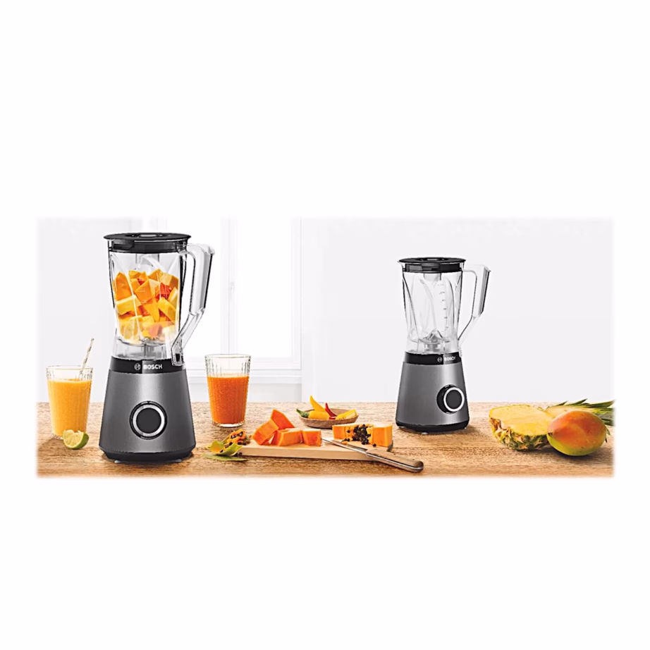 Jääd taluva Tritan-kannuga blender Bosch MMB6141S VitaPower Series 4, 1 200 W, 1,5 l, hõbedane - 8