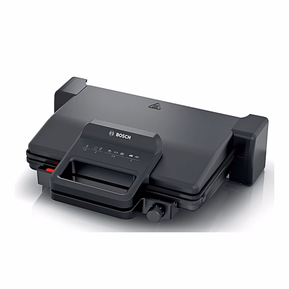 Kolme küpsetusasendiga kontaktgrill Bosch TCG3323, 2000 W, must - 6