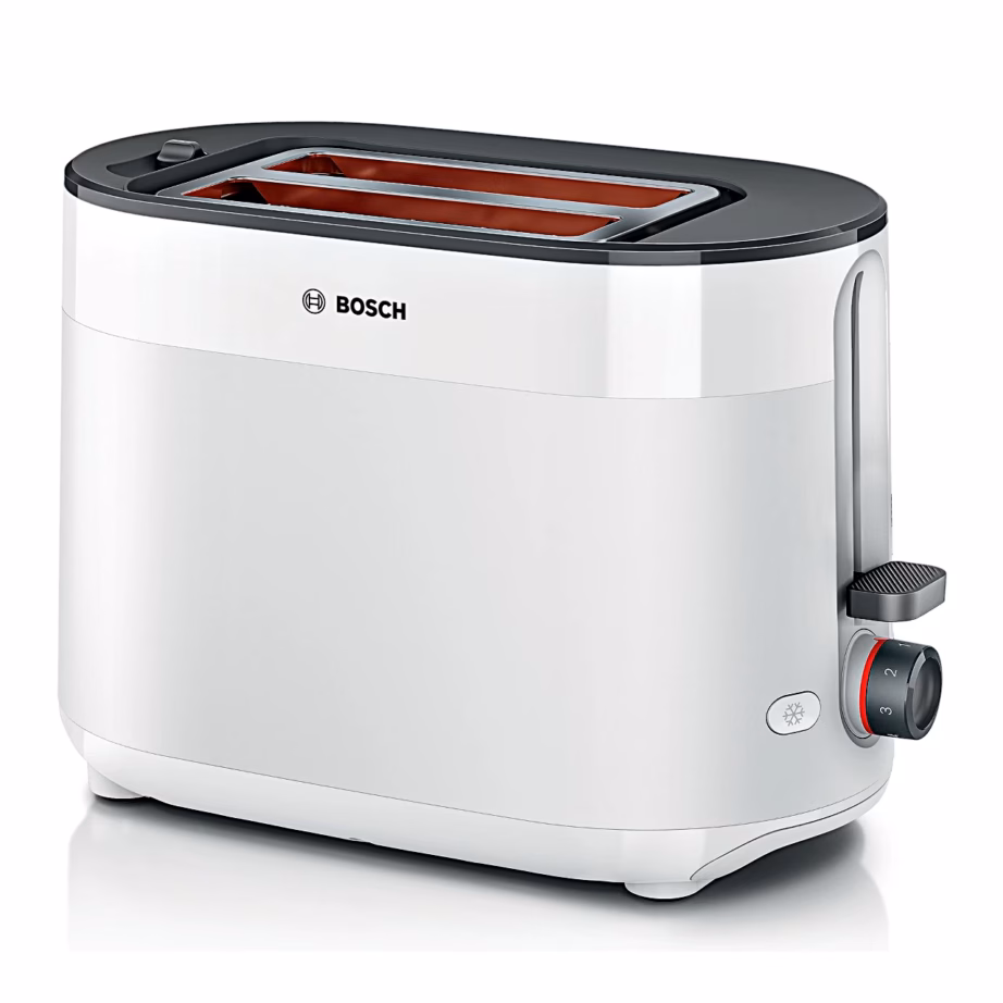 Kuklisoojendajaga röster Bosch MyMoment TAT2M121, valge - 8