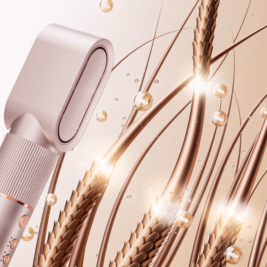 Multistailer JIMMY HF9 Pro Hair Multi-Styler, kollageenihooldusotsikutega, 1300 W - 4