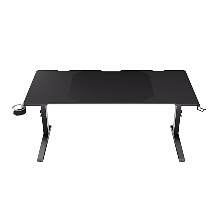Genesis Holm Modular 160 RGB laiendatava terasraamiga arvutilaud mängurile, 160 × 75 cm, antratsiitmust - 8