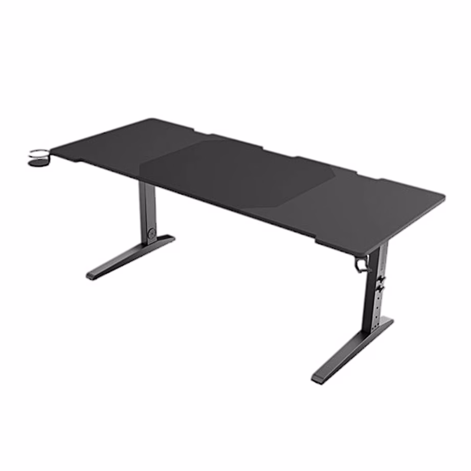 Genesis Holm Modular 180 RGB laiendatava terasraamiga arvutilaud mängurile, 180 × 75 cm, antratsiitmust - 4