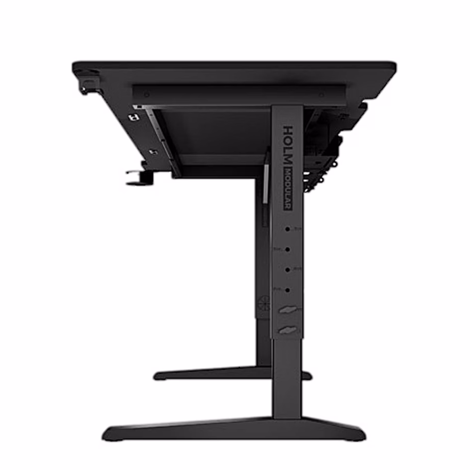 Genesis Holm Modular 180 RGB laiendatava terasraamiga arvutilaud mängurile, 180 × 75 cm, antratsiitmust - 6