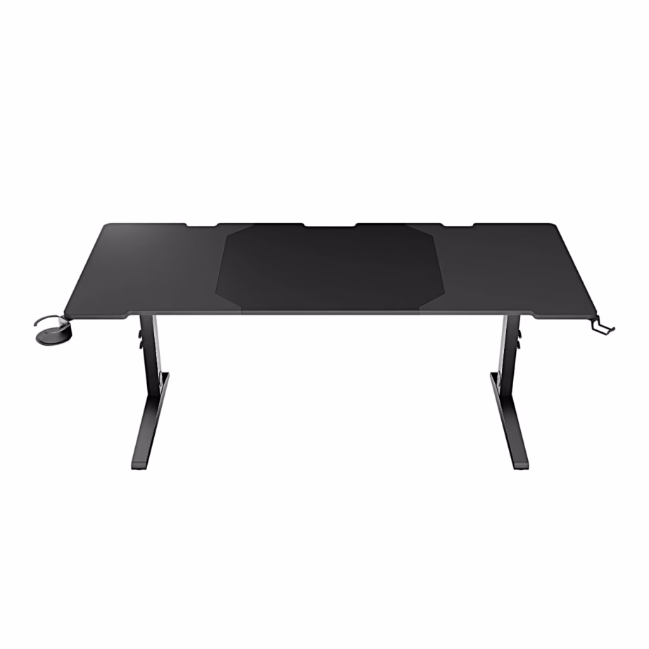 Genesis Holm Modular 180 RGB laiendatava terasraamiga arvutilaud mängurile, 180 × 75 cm, antratsiitmust - 10
