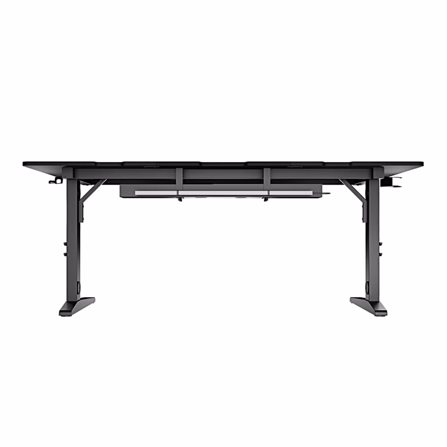 Genesis Holm Modular 180 RGB laiendatava terasraamiga arvutilaud mängurile, 180 × 75 cm, antratsiitmust - 13