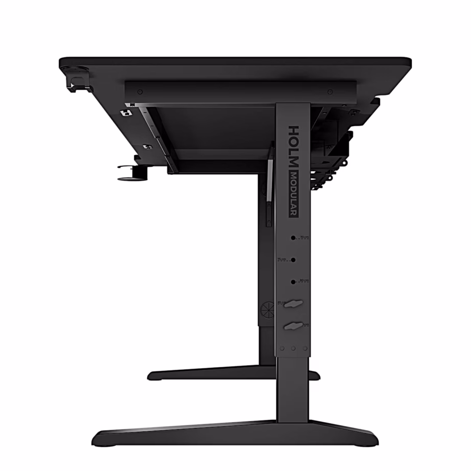 Genesis Holm Modular 180 RGB laiendatava terasraamiga arvutilaud mängurile, 180 × 75 cm, antratsiitmust - 17