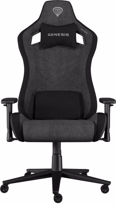 Arvutitool Genesis Nitro 660, kangast polstriga, must-hall