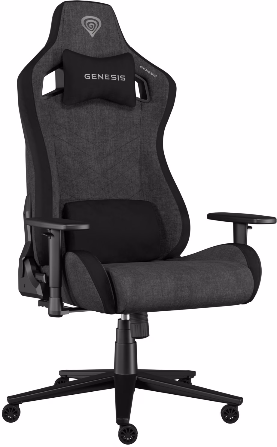 Arvutitool Genesis Nitro 660, kangast polstriga, must-hall - 4