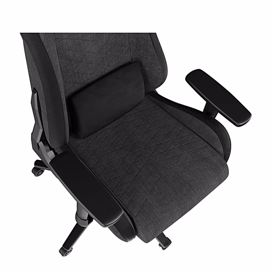 Arvutitool Genesis Nitro 660, kangast polstriga, must-hall - 12