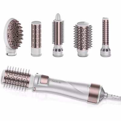 Pöörlev kuumaõhuhari Cecotec CeramicCare 5in1 Pro, 5 vahetatavat harjapead, 1000 W