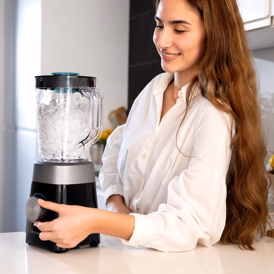 Jääpurustajaga blender Cecotec Power Black Titanium 1300MAX B, 1,5 l, must - 7