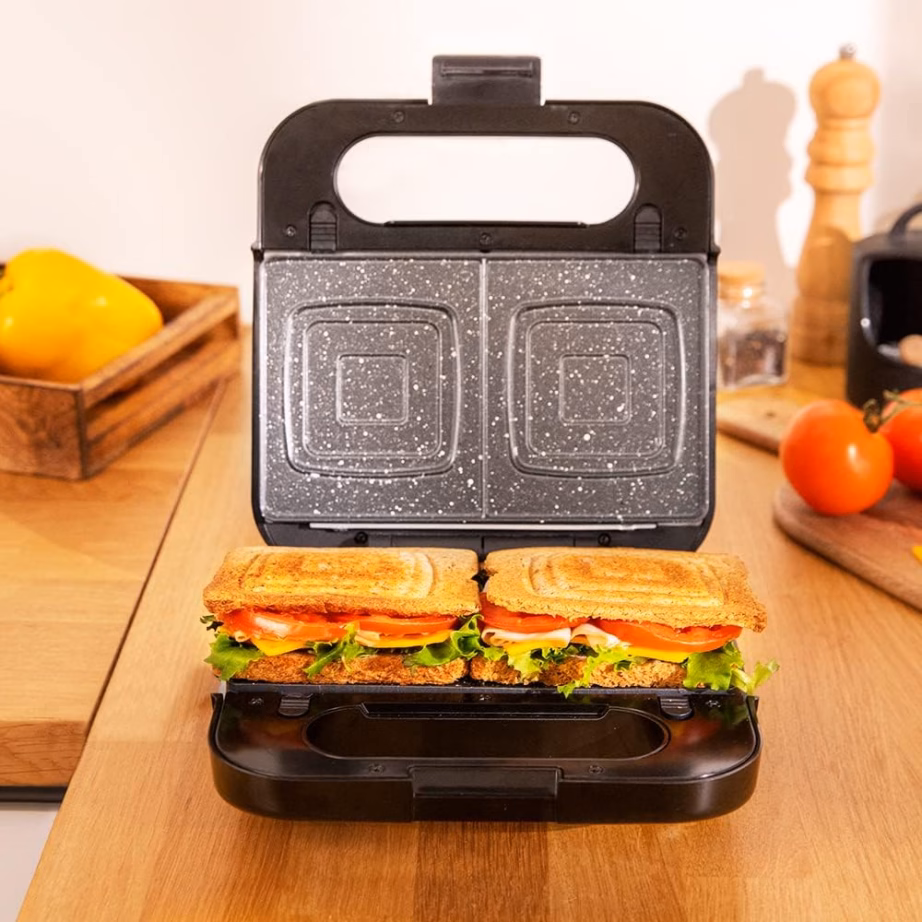 Vahetatavate plaatidega võileivagrill Cecotec Rock’nToast 4in1, 1000 W - 3