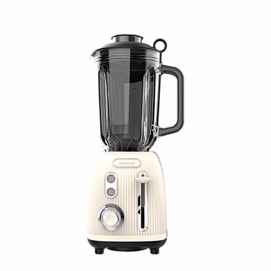 Blender Cecotec Power Black Titanium RetroBeige, 1,5 l, beež - 2