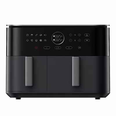 Kahe sahtliga kuumaõhufritüür Xiaomi Dual Zone Air Fryer EU, 10 l, must