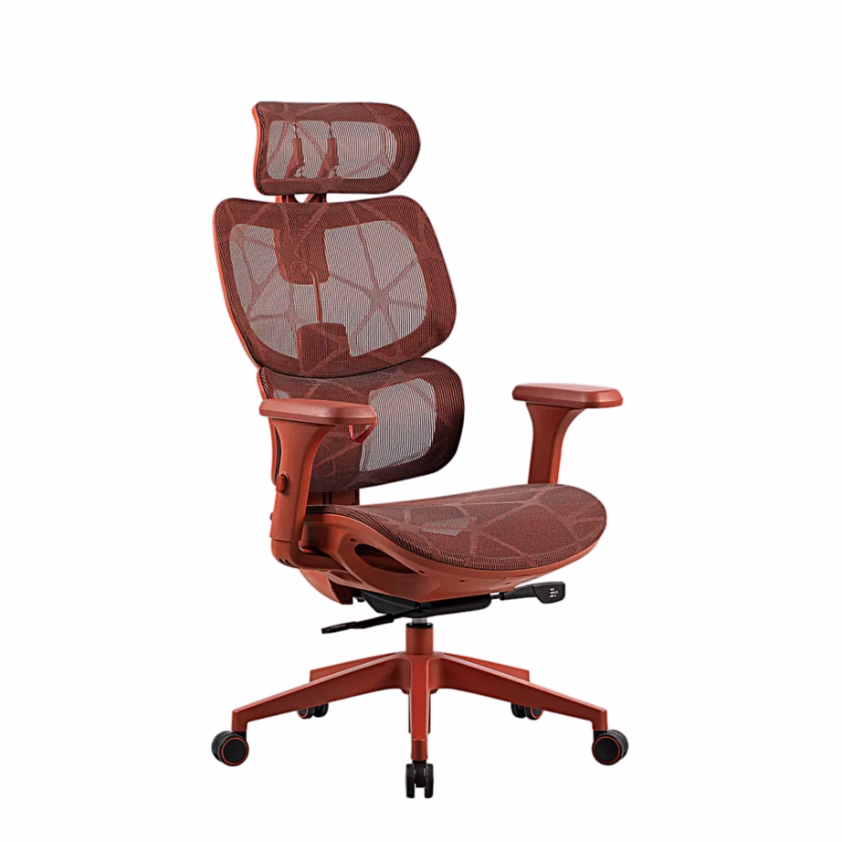 Onex Ventra Premium Mesh kontoritool, punane - 2