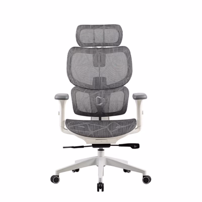 Onex Ventra Premium Mesh kontoritool, valge-hall