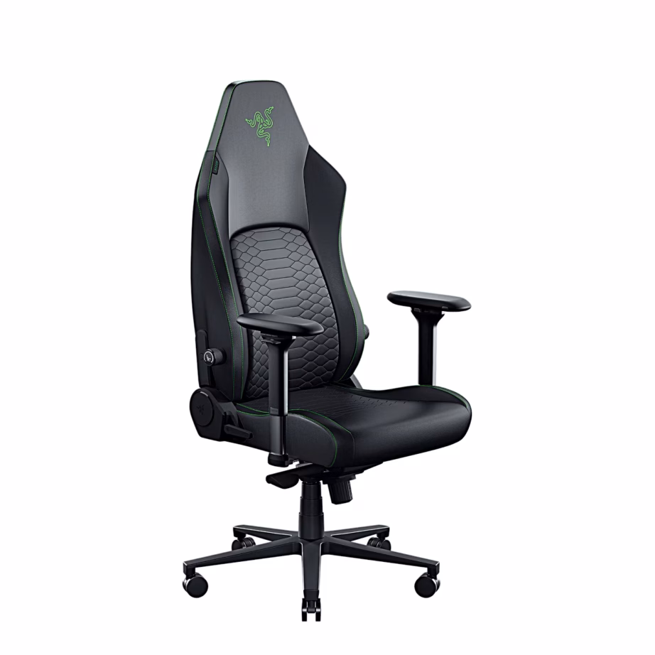 Razer Iskur V2 NewGen arvutitool, jahutava polsterdusega, must-roheline - 7