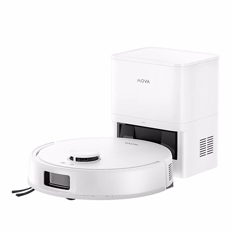 Automaattühjendusjaamaga robottolmuimeja MOVA E20s Pro Plus, niiske pühkimisega - 3