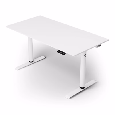 Elektriliselt reguleeritav arvutilaud Arozzi Arena Nordico, 140 × 70 cm, valge