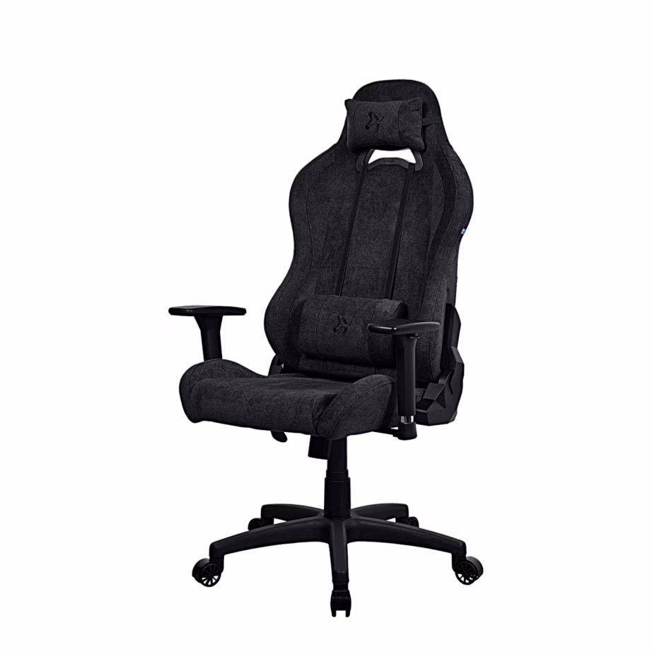 Arozzi Torretta Soft Fabric™ arvutitool, Pure Black - 2